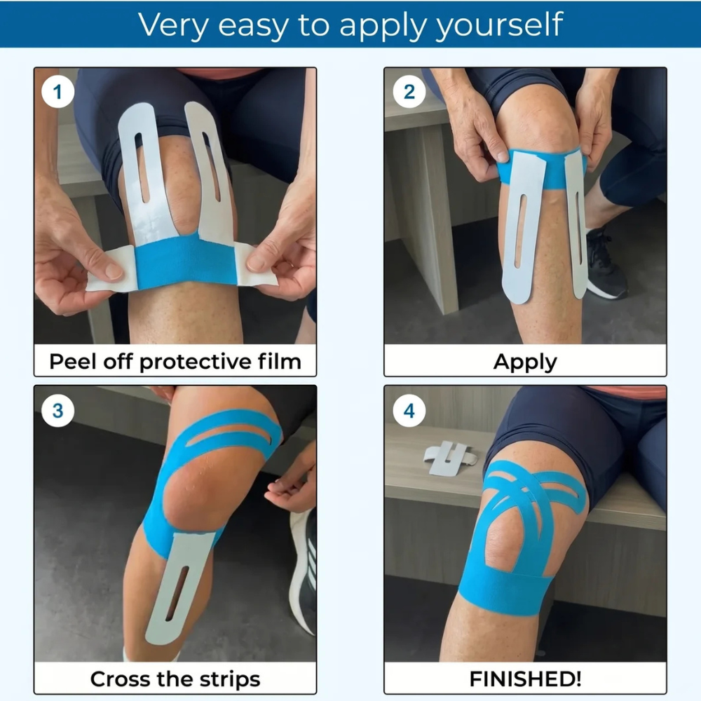 CLENZY Knee Support Kinesiology Tape