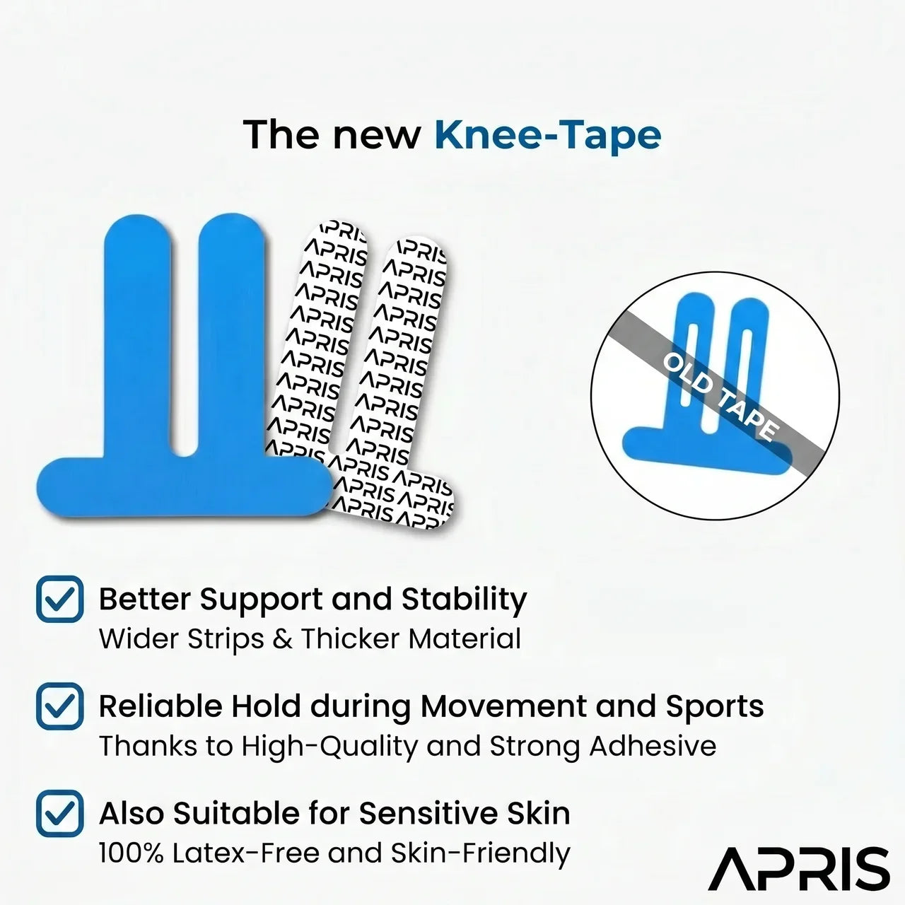 CLENZY Knee Support Kinesiology Tape