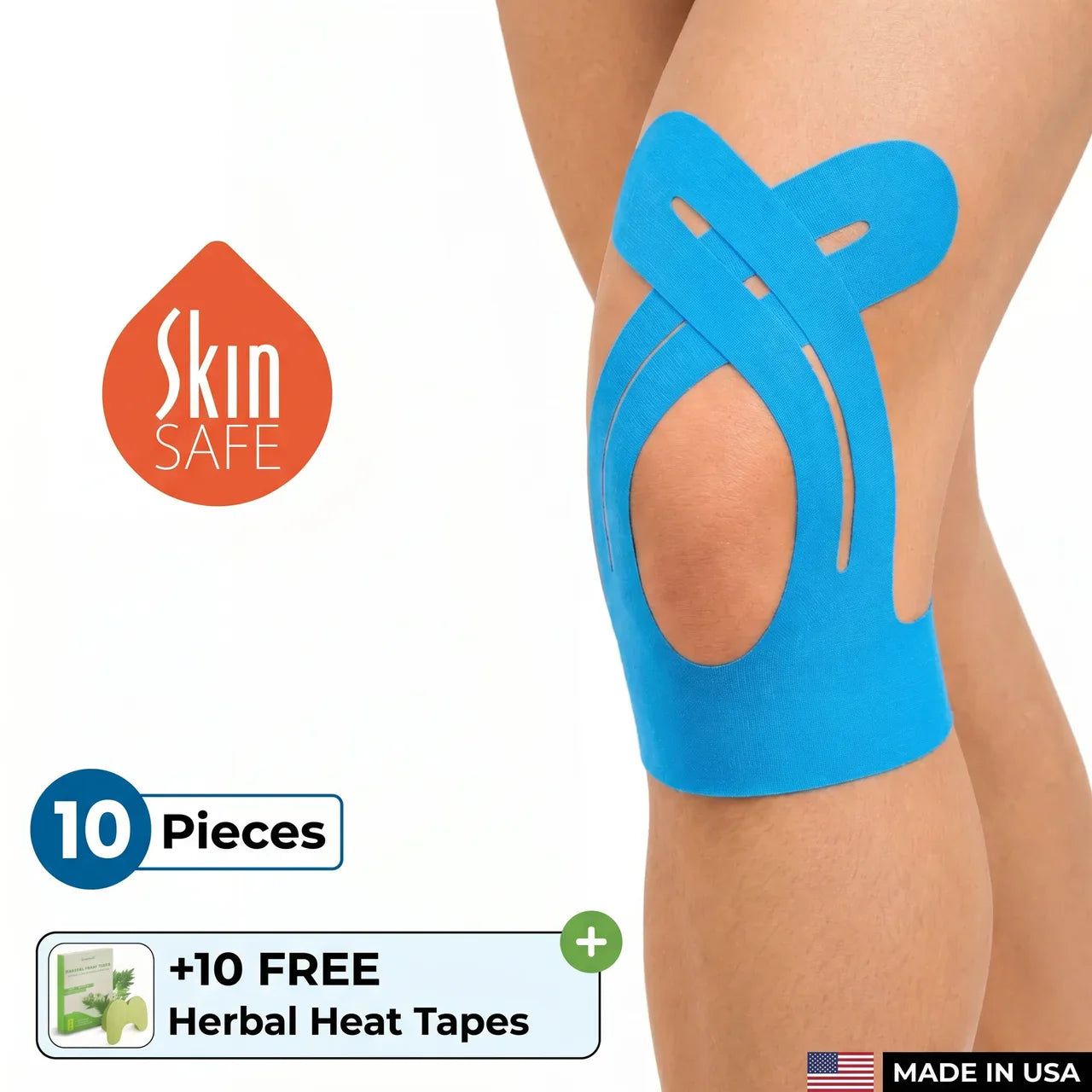 CLENZY Knee Support Kinesiology Tape